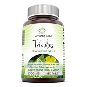 tabletas de extracto de tribulus amazing india 1000mg