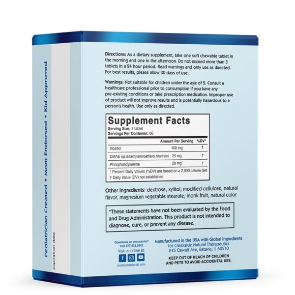 Tabletas EZ Melt Focused Mind Jr. en blíster