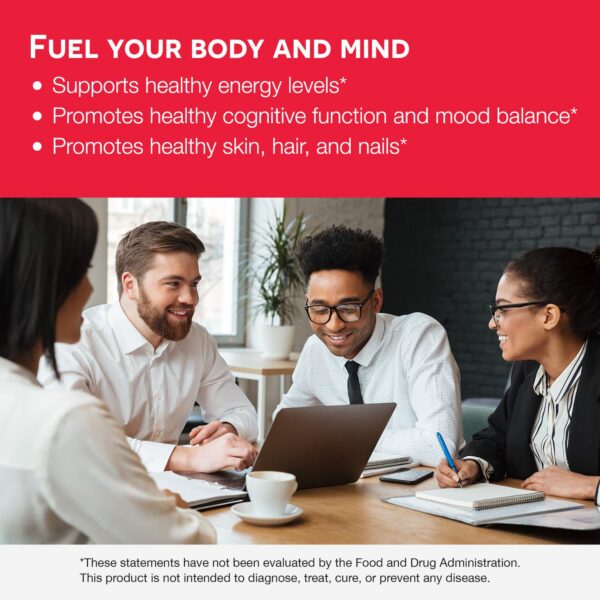 Tabletas EZ Melts disolubles vitamina B complex y metil folato