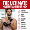 Tabletas de Force Factor Test X180 multivitaminico para vitalidad masculina