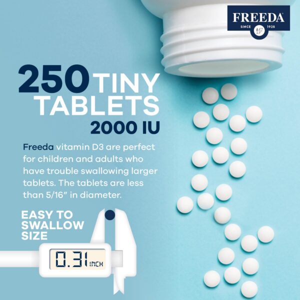 Tabletas-freeda-vitamina-d3-pequeñas