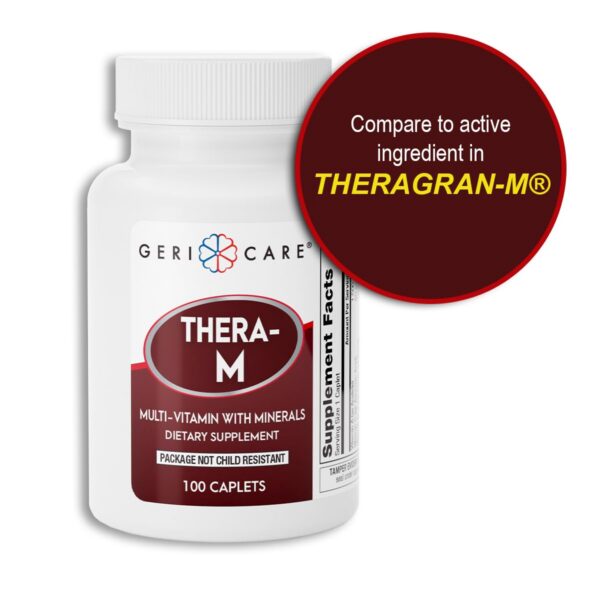 Tabletas GeriCare Thera multivitaminas y minerales