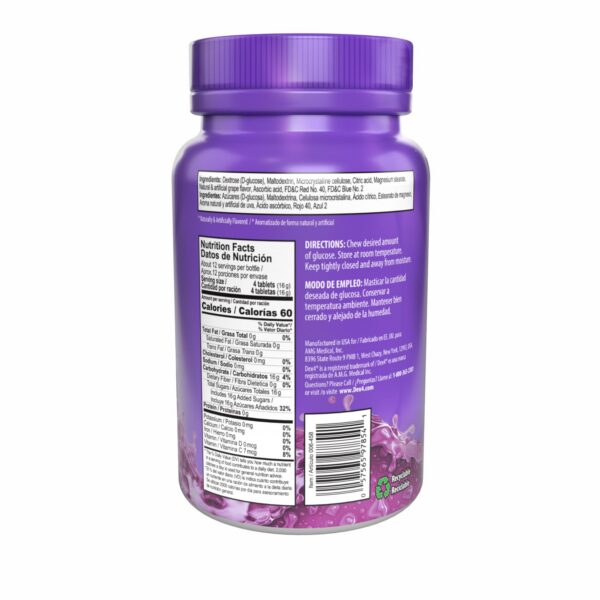 Tabletas glucosa Dex4 uva energía rápida