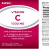 Tabletas GNC vitamina C 1000 mg liberación prolongada