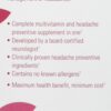 Tabletas HeadacheFree para prevención de dolores de cabeza