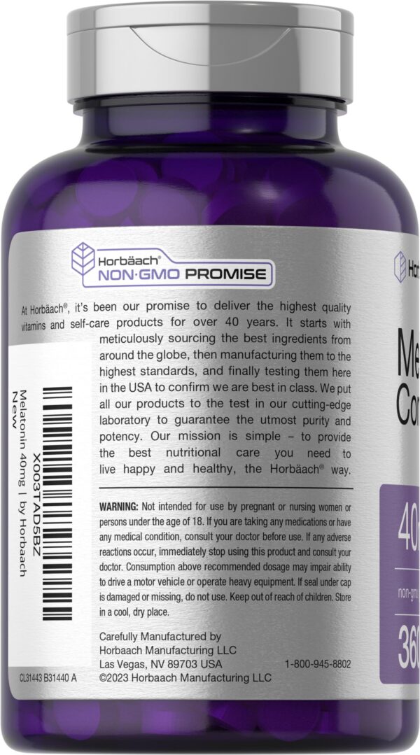 Tabletas Horbäach para sueño de alta calidad y potencia