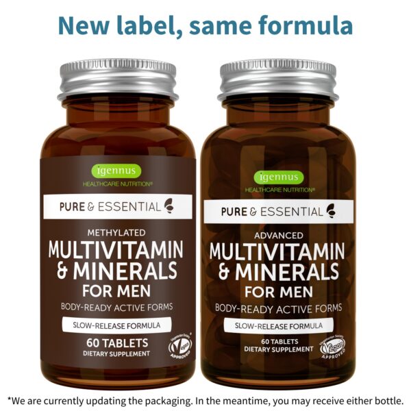 Tabletas Igennus multivitamínico hombres