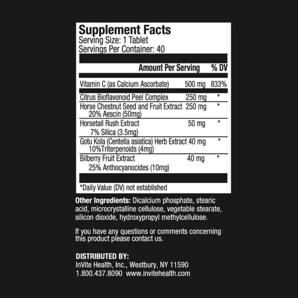 Version 1.0.0 Tabletas Invite Health para salud vascular y antioxidantes