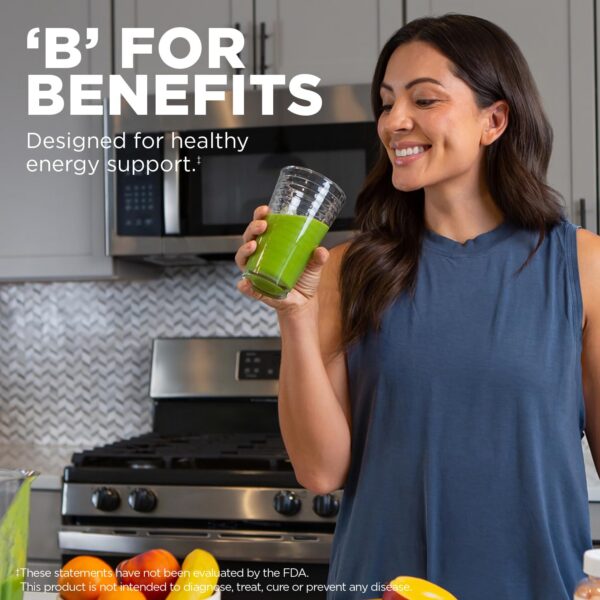 Tabletas KAL vigor y energía complejo B-100 con sabor menta