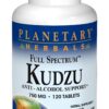 Tabletas de Kudzu Planetary Herbals en envase