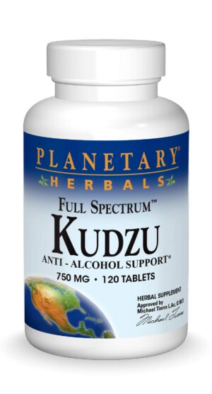 Version 1.0.0 Tabletas de Kudzu Planetary Herbals en envase