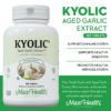 Tabletas Kyolic ajo orgánico certificado kosher Maxi Health