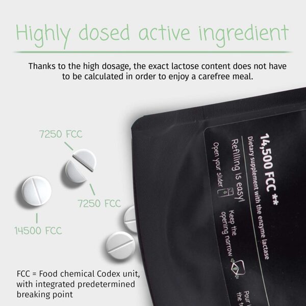 Version 1.0.0 Embalaje de producto lactasa