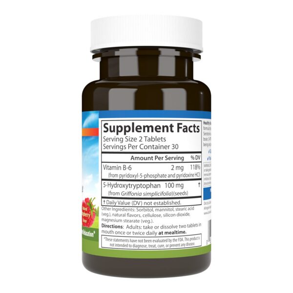 Version 1.0.0 Tabletas masticables 5-HTP sabor frambuesa Carlson