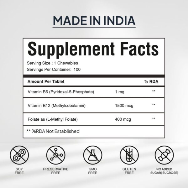 Tabletas masticables en blister