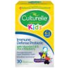 Etiqueta probiótico Culturelle niños vitamina c y zinc