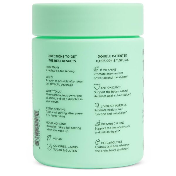 Version 1.0.0 Tabletas masticables frutos rojos vitaminas energía H-PROOF