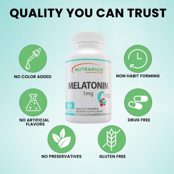 Tabletas masticables NutraBulk para sueño adulto y niño