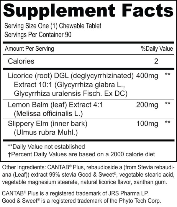 Version 1.0.0 Tabletas masticables Priority One Regaliz Plus 90 unidades