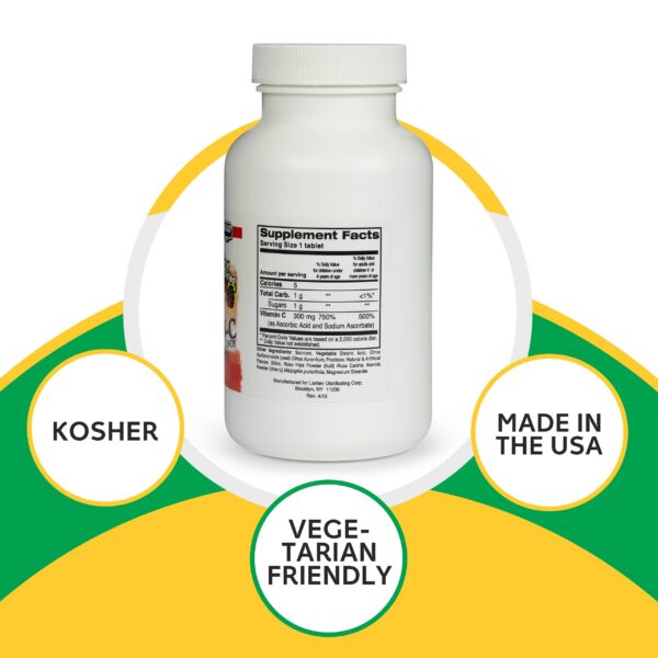 Landau suplemento caramelo masticable vitamina c sabor bayas