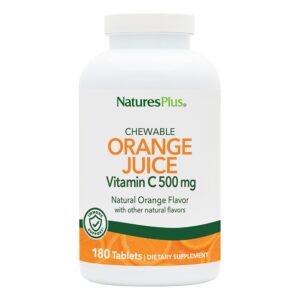 Tabletas masticables vitamina c NaturesPlus 500mg pack 2