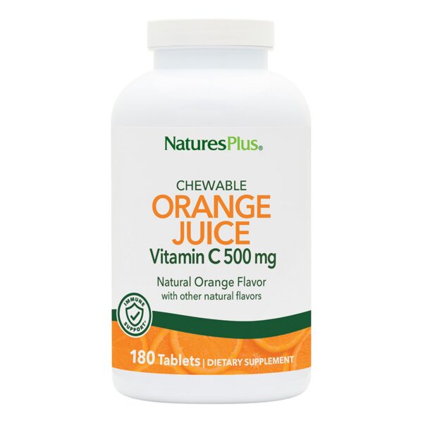 Tabletas masticables vitamina c NaturesPlus 500mg pack 2