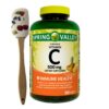 Tabletas masticables de vitamina C Spring Valley sabor tropical 200 unidades
