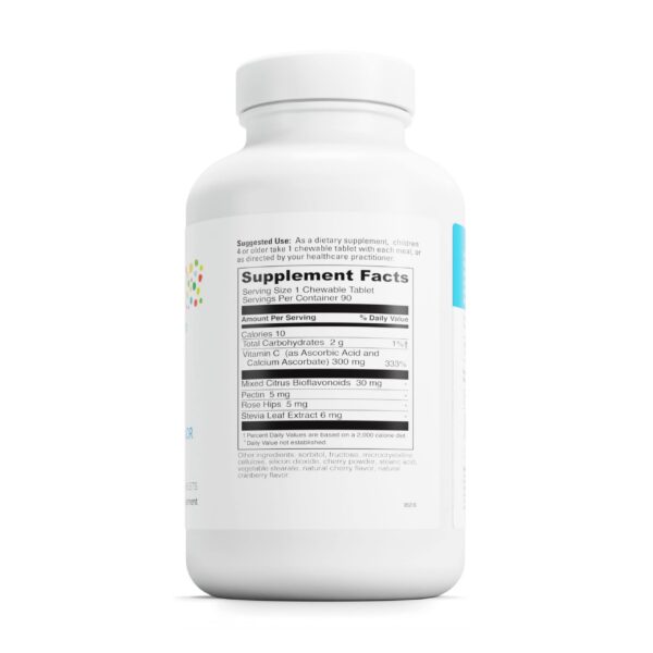 Tabletas masticables vitamina c DAVINCI sabor cereza