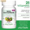 Tabletas multivitamínico Maxi Health para chicas