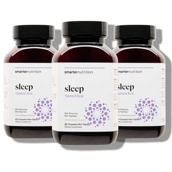 Tabletas de melatonina con Lactium para sueño y estrés