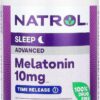Tabletas melatonina Natrol acción rápida para mejor sueño