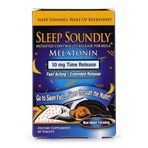Version 1.0.0 Tabletas melatonina Sleep Soundly para sueño reparador