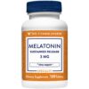 Tabletas melatonina para sueño The Vitamin Shoppe 3 mg
