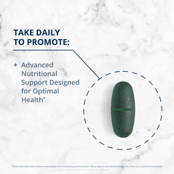 Tabletas Metagenics Multigenics Intensive Care suplemento nutricional