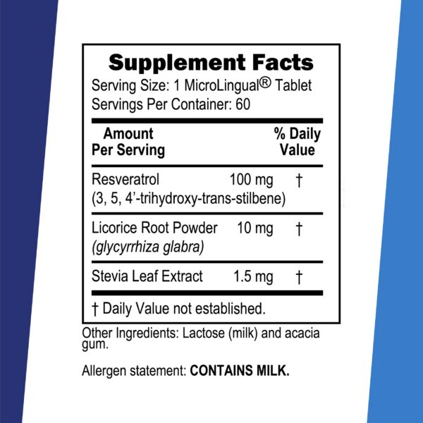 Version 1.0.0 Tabletas MicroLingual disolución instantánea