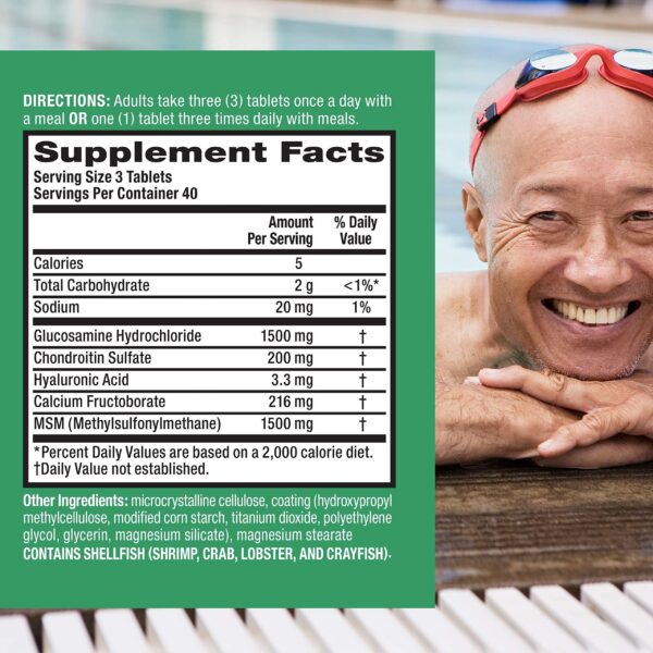 Tabletas Move Free Advanced detalle presentación paquete