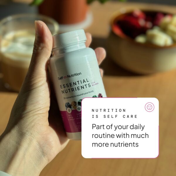 Tabletas multivitaminas veganas para mujeres SELF NUTRITION