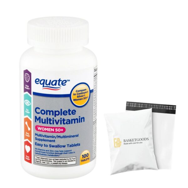 Tabletas multivitamínicas Equate Complete para mujeres 50+