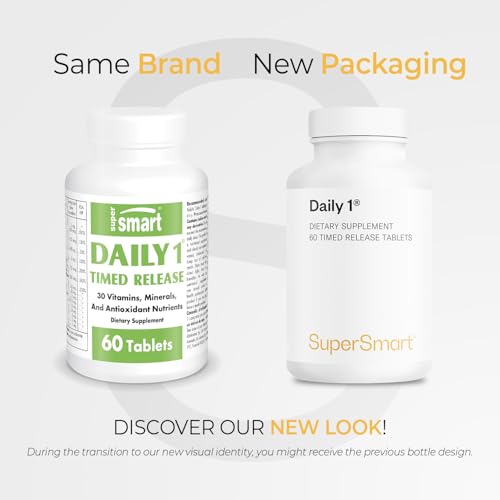 Version 1.0.0 Tabletas multivitamínicas Supersmart Daily 1 paquete