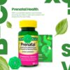 Tabletas multivitamínico prenatal LightSpring para embarazo