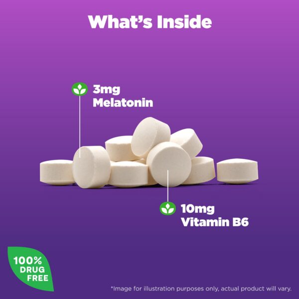 Tabletas Natrol Melatonina para ayuda dormir rápido y bien