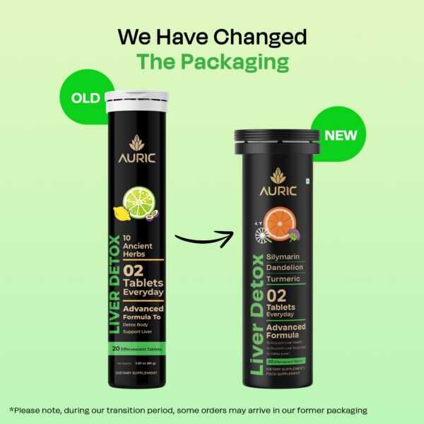 Auric fórmula detox avanzada para hígado