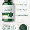 Tabletas naturales sin conservadores ni OGM Carlyle chlorella spirulina