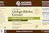 Tabletas Nature's Sunshine Ginkgo Biloba liberación prolongada sobre superficie