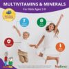 Tabletas NuBest Tall Kids vitaminas para crecimiento de niños