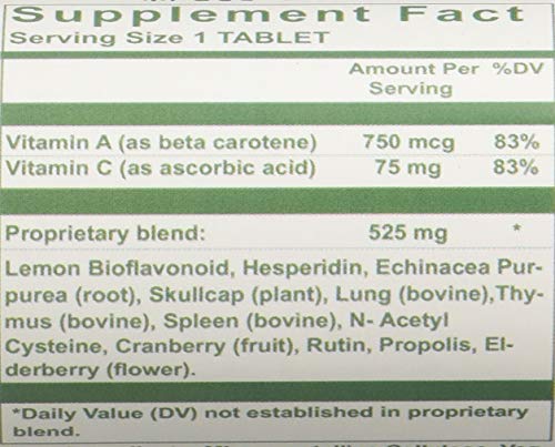 Tabletas Nutri-West Sino-Lung para bienestar pulmonar y salud