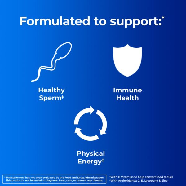 Tabletas One A Day preconcepción apoyo nutricional para hombres