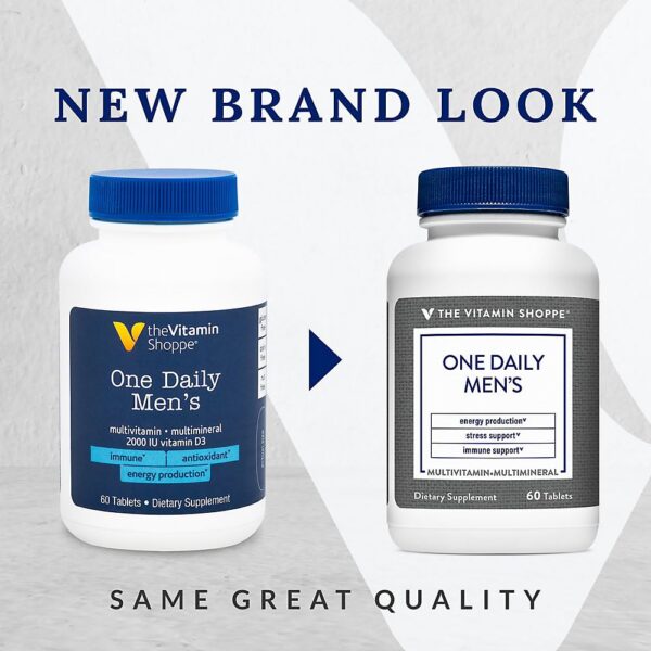 Tabletas One Daily Multivitaminas para hombres