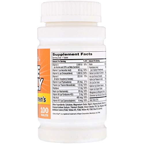 Tabletas One Daily Women’s 50+ suplemento diario