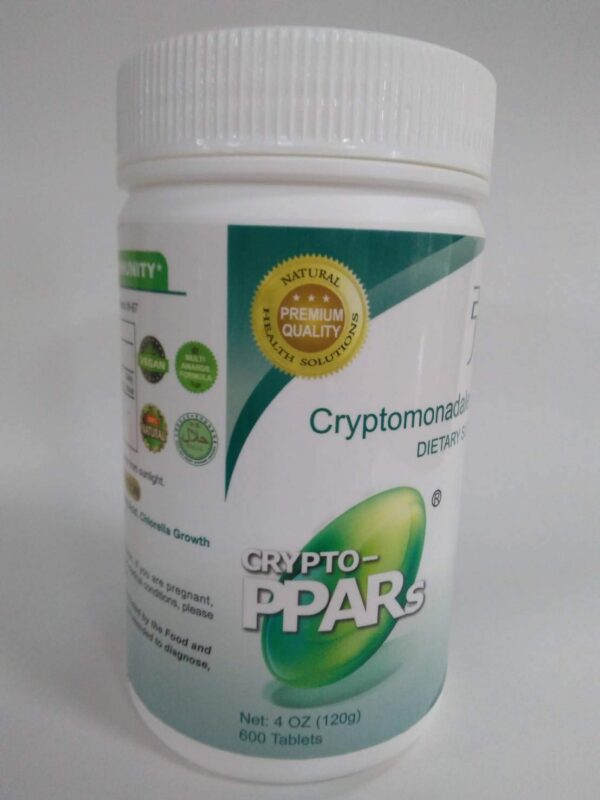 Version 1.0.0 Tabletas orgánicas Cryptomonadales spirulina y chlorella naturals